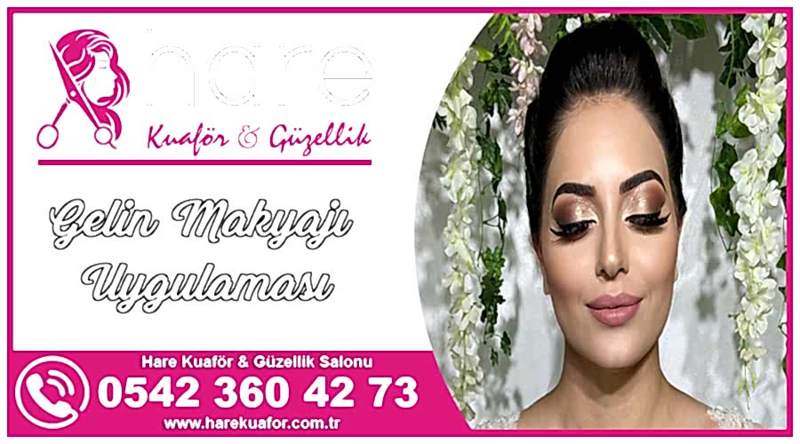 Ankara Keçiören Gelin Makyajı Uygulaması