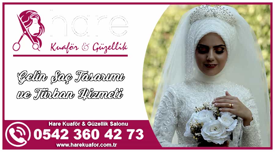 Ankara Keçiören Gelin Saç Türban Hizmeti